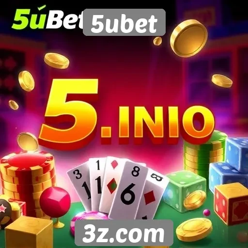 5ubet oferece variedade em jogos de cassino online